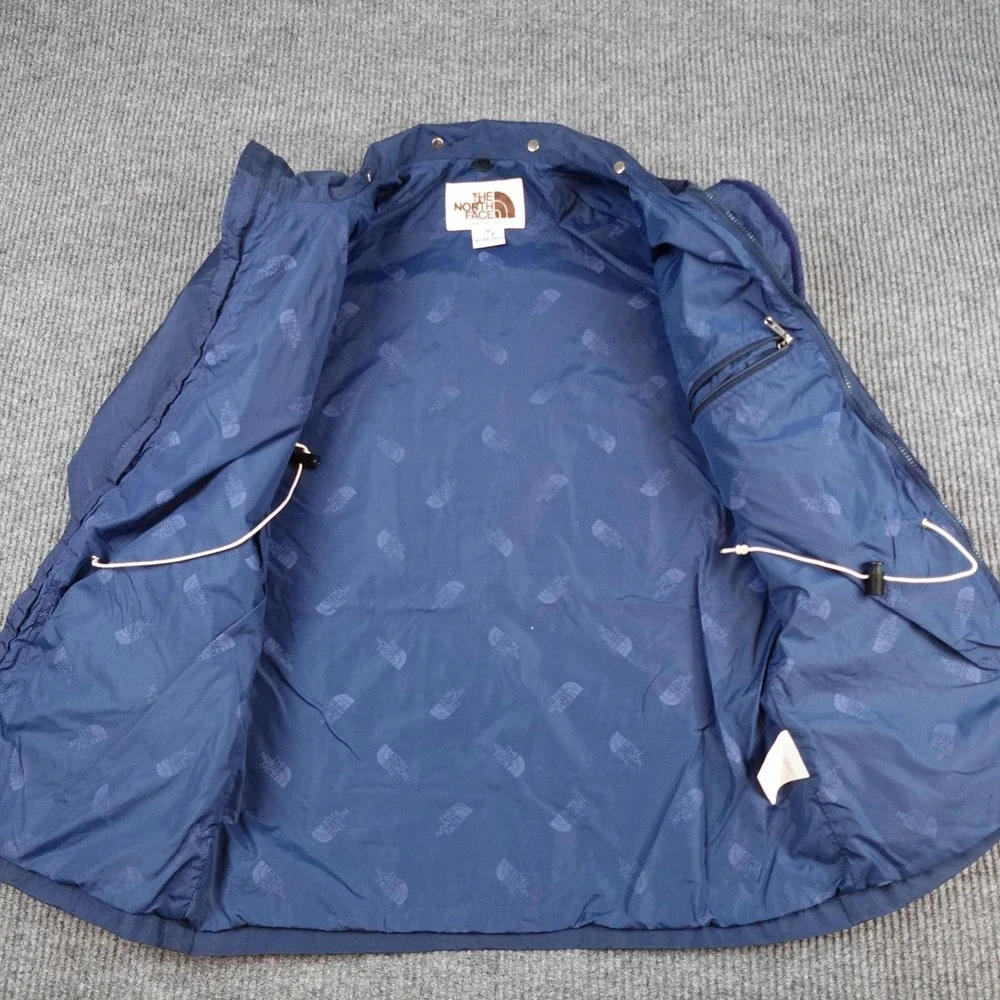 Vintage The North Face Goretex Jacket Mens Medium Blue Made USA Rain Shell